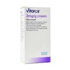 Vitaros Cream 3 bottle bundle 90 day supply